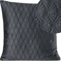 Poszewka Velvetowa Sid 45 x 45 Czarny