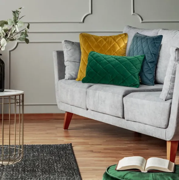 Poszewka Velvetowa Velvet 28 50 x 50 Biały