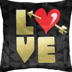 Poszewka 40 x 40 Dekoracyjna Heart Velvet 03