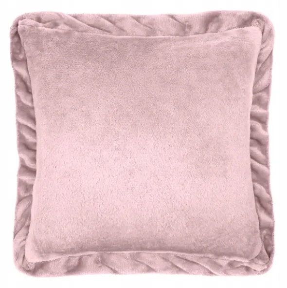 Poszewka 40 x 40 Dekoracyjna Mikrofibra Ruffly Pud