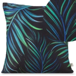 Poszewka 40 x 40 Dekoracyjna Palms 01 Czar+Ziel