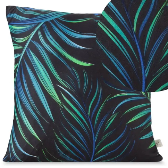Poszewka 40 x 40 Dekoracyjna Palms 01 Czar+Ziel