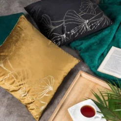 Poszewka 45 x 45 Dekoracyjna Velvet Blink11 C. Ziel