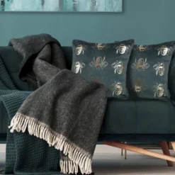 Poszewka 45 x 45 Dekoracyjna Velvet BLINK15 Bordowy