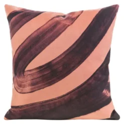 Poszewka 45 x 45 Dekoracyjna Velvet Vas Róż+Czar