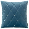 Poszewka 45 x 45 Dekoracyjna Velvet 37 Niebieski