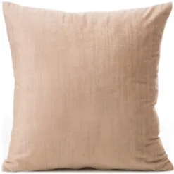 Poszewka 40 x 40 Dekoracyjna Velvet Marsala Beż
