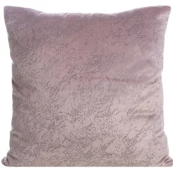 Poszewka 40 x 40 Dekoracyjna Velvet Riva Różowy