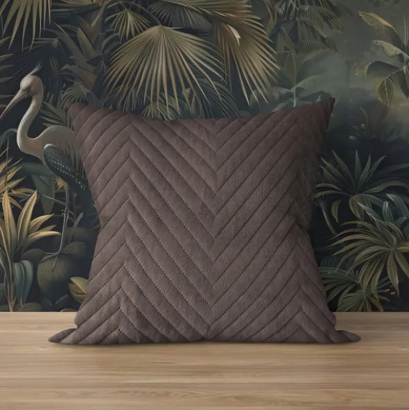Poszewka 45 x 45 Jodełka Welurowa Caden 10