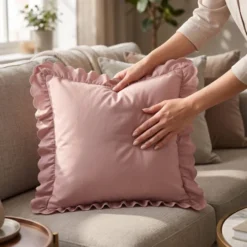 Poszewka 40 x 40 z Falbaną Luxury Jowita 03