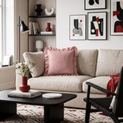 Poszewka 40 x 40 z Falbaną Luxury Jowita 03