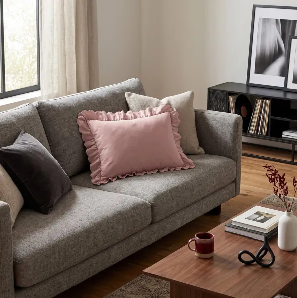 Poszewka 40 x 60 z Falbaną Luxury Jowita 03