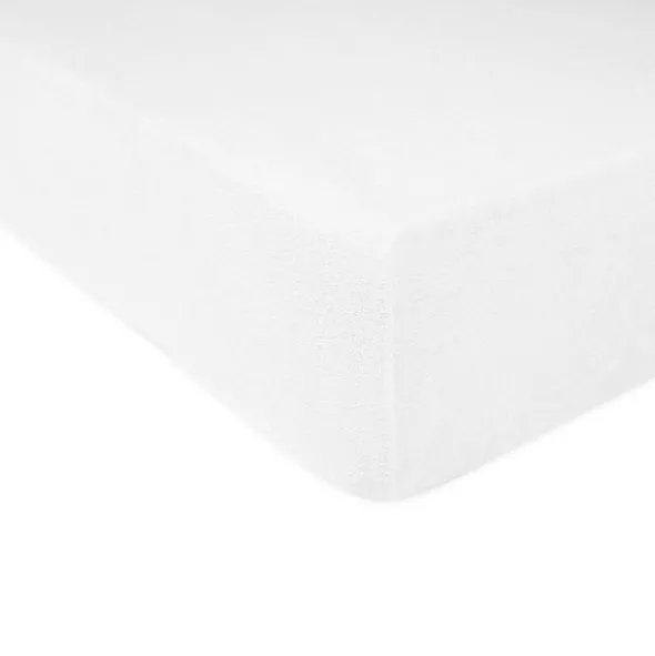 Prześcieradło Frotte z Gumką 001_D Biały 60x120