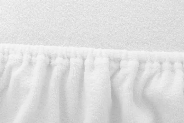 Prześcieradło Frotte z Gumką 001_D Biały 60x120