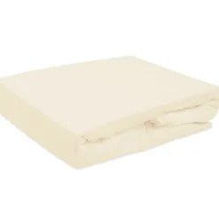 Prześcieradło Frotte z Gumką 018_D Ecru 60x120