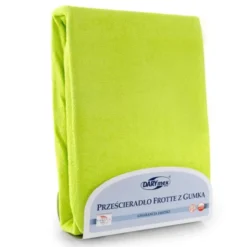 Prześcieradło Frotte z Gumką 052_D Limonka 60x120