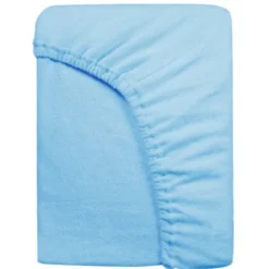 Prześcieradło Frotte z Gumką 027_D Niebieski 60x120