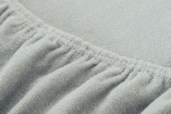 Prześcieradło Frotte z Gumką 155_D Popiel 80x160