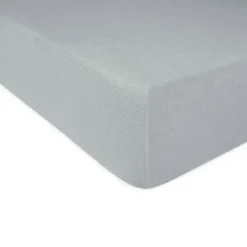 Prześcieradło Frotte z Gumką 155_D Popiel 80x160