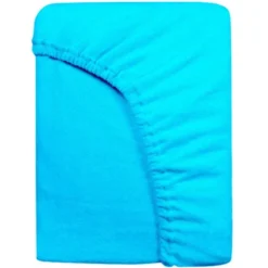 Prześcieradło Frotte z Gumką 011_D Turkusowy 80x160