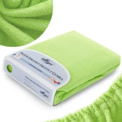 Prześcieradło Frotte z Gumką 051_D Zielony 200x220