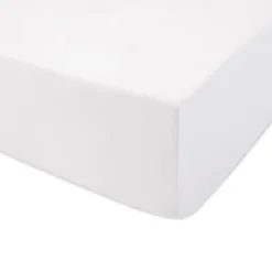 Prześcieradło Jersey z Gumką 001_D Biały 60x120