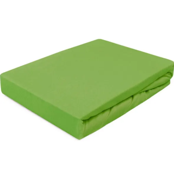 Prześcieradło Jersey z Gumką 025_D Ciemny Zielony 180x200