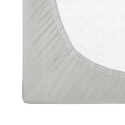 Prześcieradło Jersey z Gumką 155_D Popiel 70x140