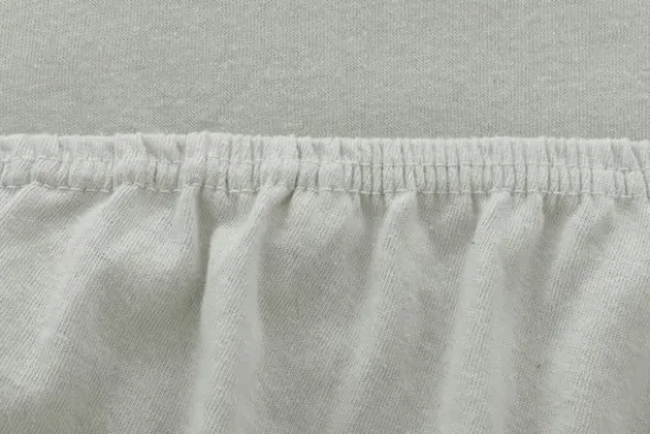 Prześcieradło Jersey z Gumką 155_D Popiel 70x140