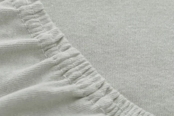Prześcieradło Jersey z Gumką 155_D Popiel 70x140