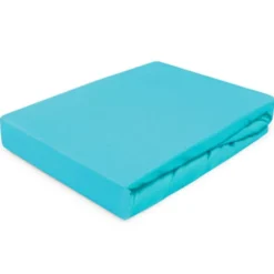 Prześcieradło Jersey z Gumką 011_D Turkusowy 60x120