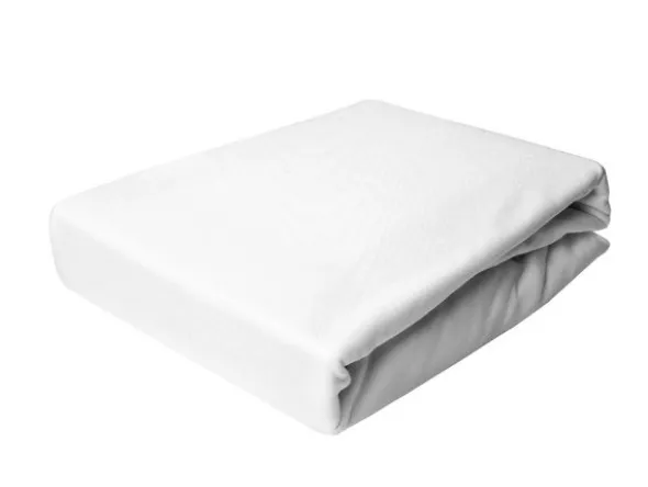 Prześcieradło Jersey z Gumką Tyrs 014 Biały 180x200