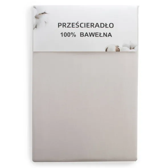 Prześcieradło 200 x 220 Bawełna Z Gumką Evita 02