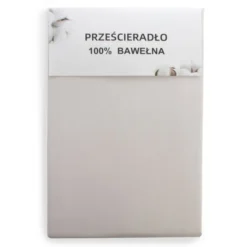 Prześcieradło 140 x 200 Bawełna Z Gumką Evita 02