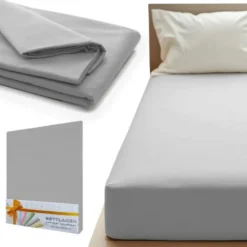 Prześcieradło 160 x 200 Bez Gum Bawełna Aloiso 57