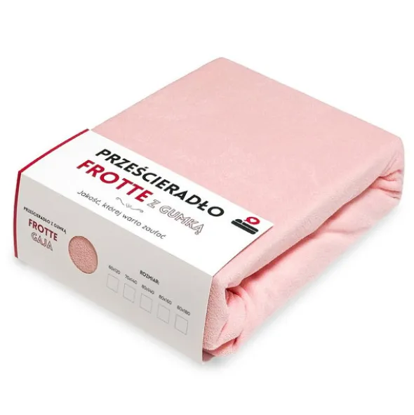 Prześcieradło 60 x 120 Frotte z Gumką Gaja 02