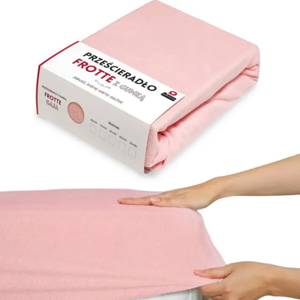 Prześcieradło 60 x 120 Frotte z Gumką Gaja 02