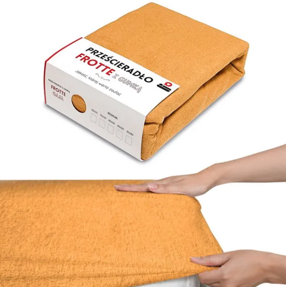 Prześcieradło 80 x 160 Frotte z Gumką Gaja 06