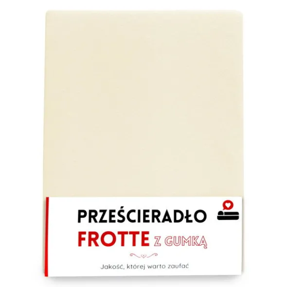 Prześcieradło 200 x 220 Frotte z Gumką Gaja 07