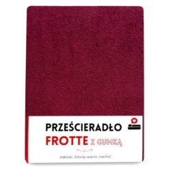 Prześcieradło 160 x 200 Frotte z Gumką Gaja 18