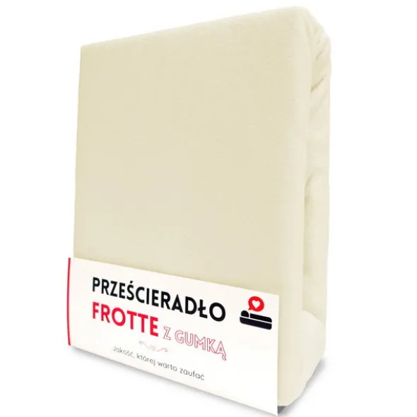 Prześcieradło 160 x 200 Frotte z Gumką Gaja 07