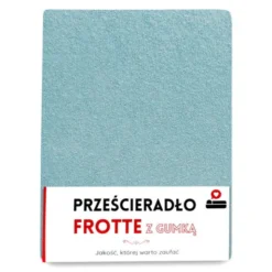Prześcieradło 140 x 200 Frotte z Gumką Gaja 43