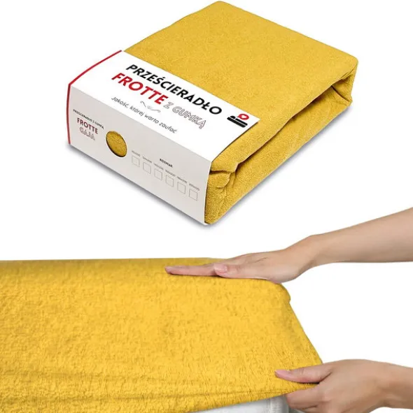 Prześcieradło 120 x 200 Frotte z Gumką Gaja 41