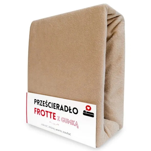 Prześcieradło 120 x 200 Frotte z Gumką Gaja 30