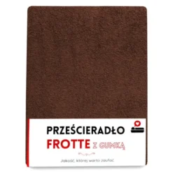 Prześcieradło 120 x 200 Frotte z Gumką Gaja 23