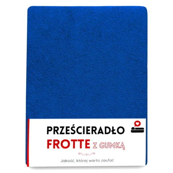 Prześcieradło 120 x 200 Frotte z Gumką Gaja 10