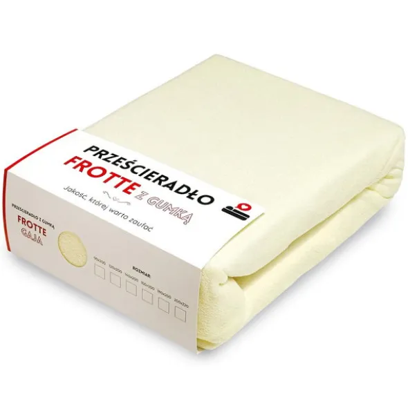 Prześcieradło 90 x 200 Frotte z Gumką Gaja 03