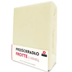 Prześcieradło 90 x 200 Frotte z Gumką Gaja 03
