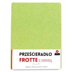 Prześcieradło 80 x 180 Frotte z Gumką Gaja 35