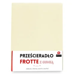 Prześcieradło 80 x 180 Frotte z Gumką Gaja 03